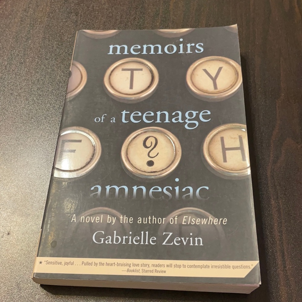 Memoirs of a Teenage Amnesiac by Gabrielle Zevin